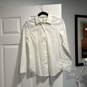 J CREW women’s dress shirt size 00 slim, never worn